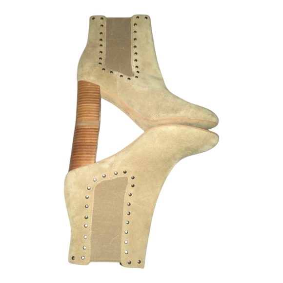 Rebecca Minkoff “Sara” Block Heel Suede Studed Bootie  Size:6M - Picture 7 of 7